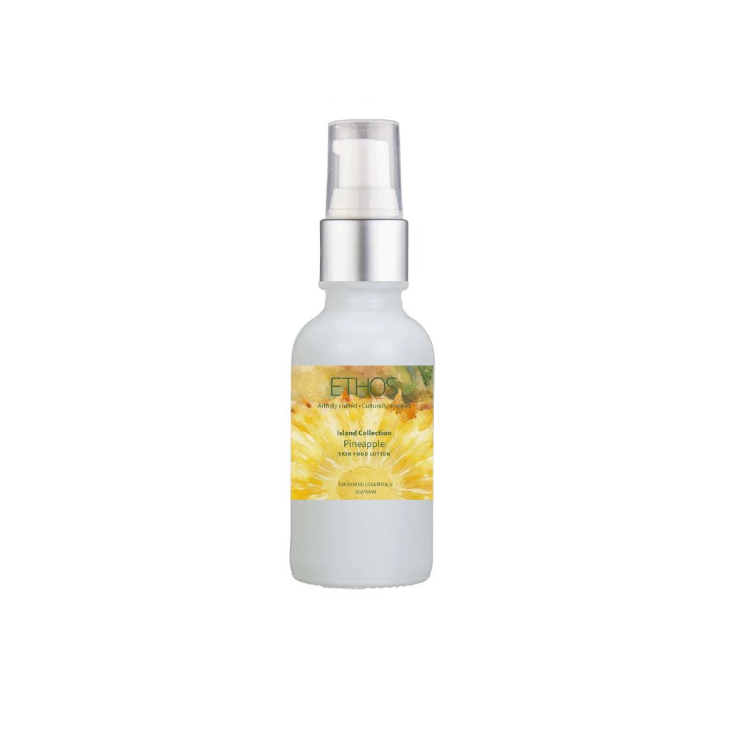 pineapple skin water for plants Pineapple Skin Food Lotion – Ethos Grooming Essentials