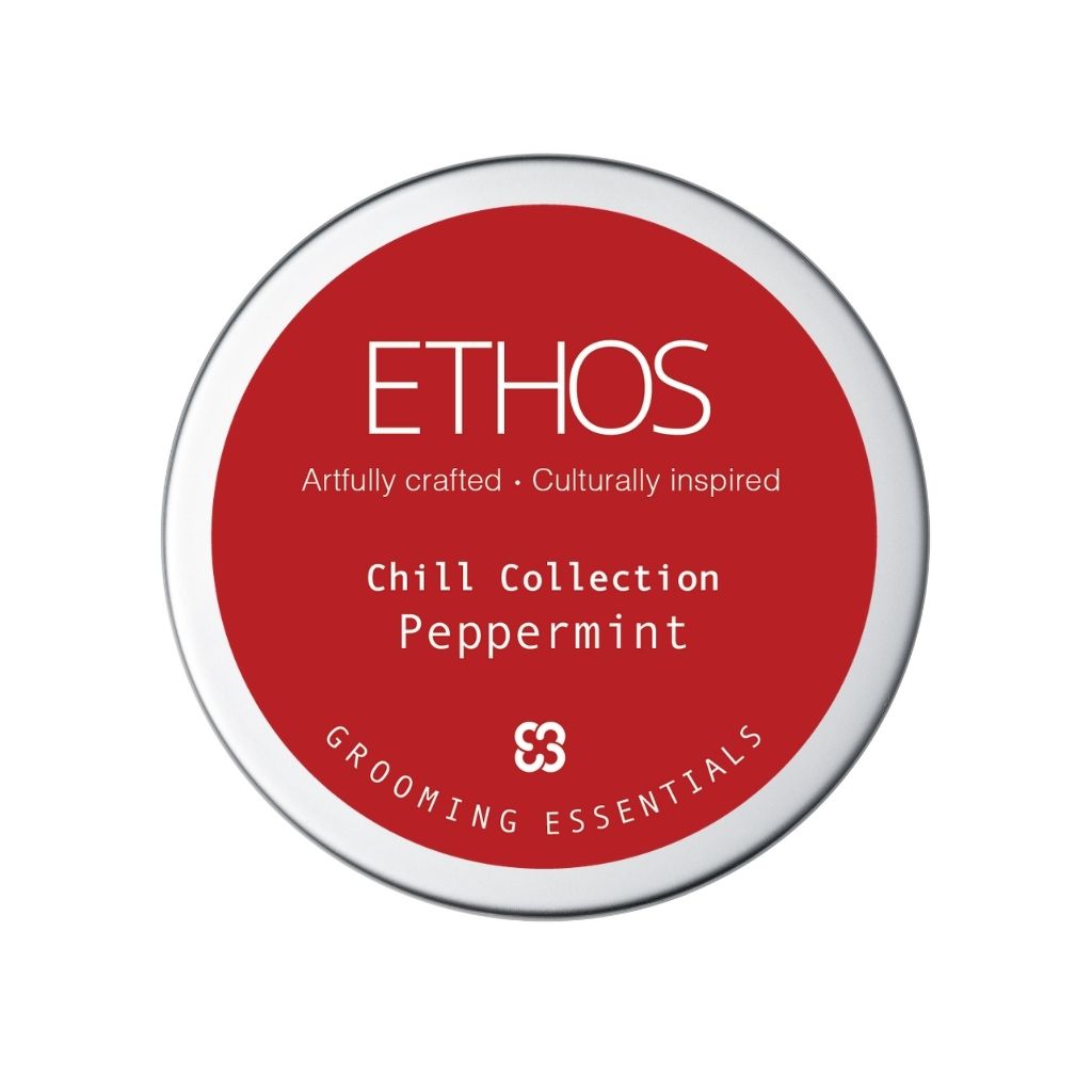 ETHOS Peppermint Shave Soap 4.5 oz / 133 ml