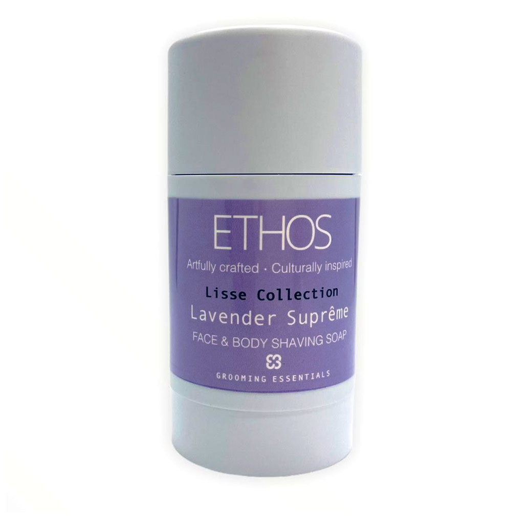 ETHOS Lavender Supreme Face and Body Shaving Soap
